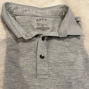 Apt. 9 Gray Striped Polo Shirt
4 for $25. Make me an offer !